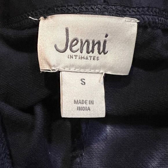 Jenni Red White Blue Cotton Placed Tie-Dyed Pajama Shorts Women's Small NWT - Picture 4 of 7